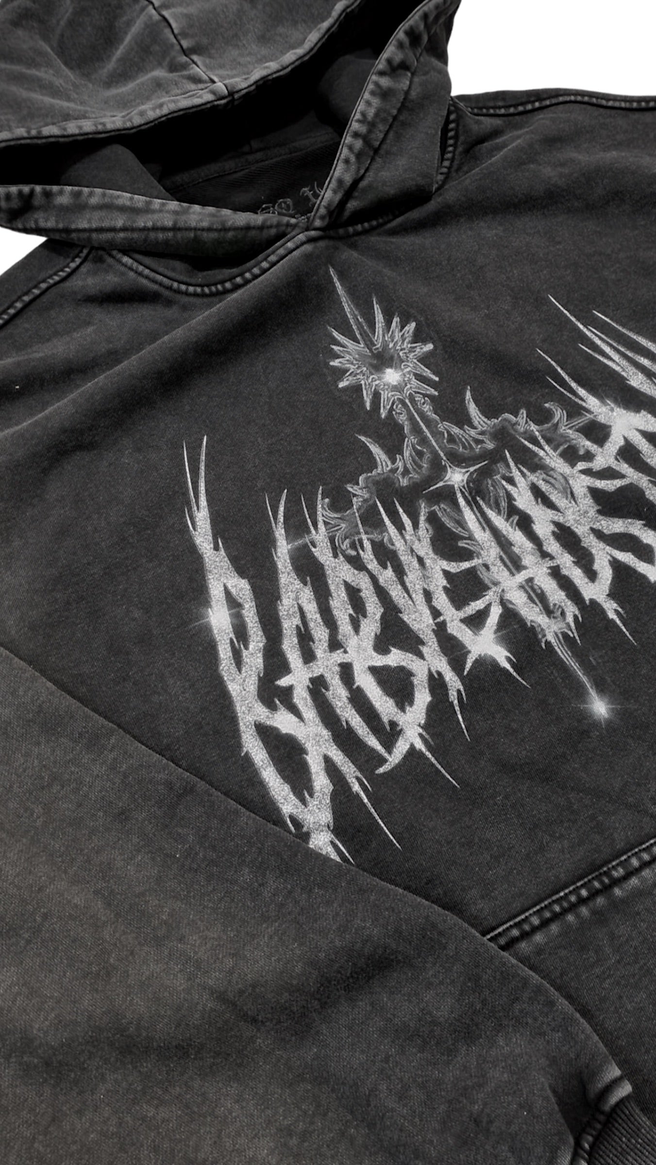 Babyghostboi Cross Hoodie