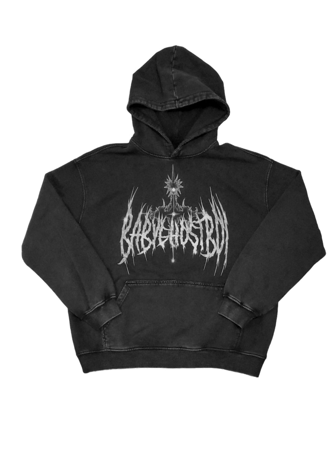 Babyghostboi Cross Hoodie